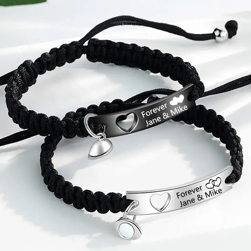 Partnerarmband mit Gravur