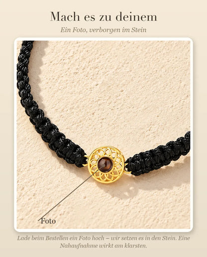 Anleitung zur Personalisierung: So kommt dein Foto in den Stein des runden Charms