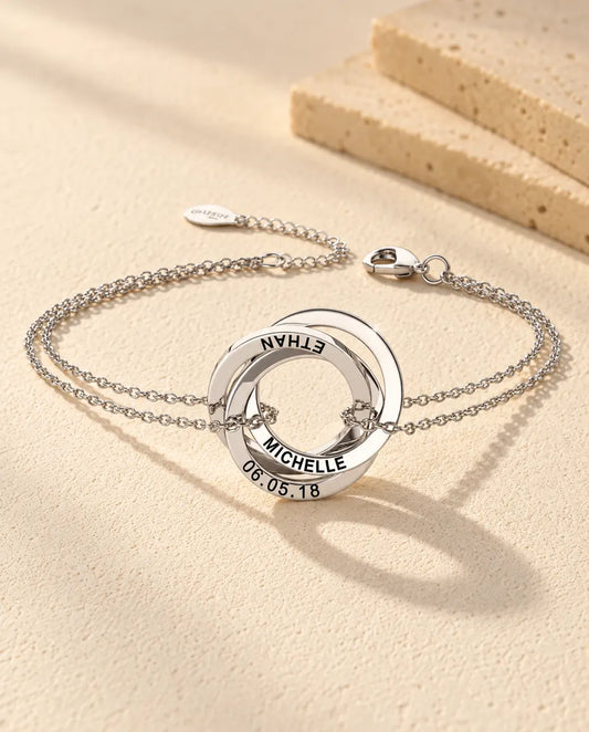 Armband mit Gravur - Vorderansicht